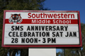 anniversary sign